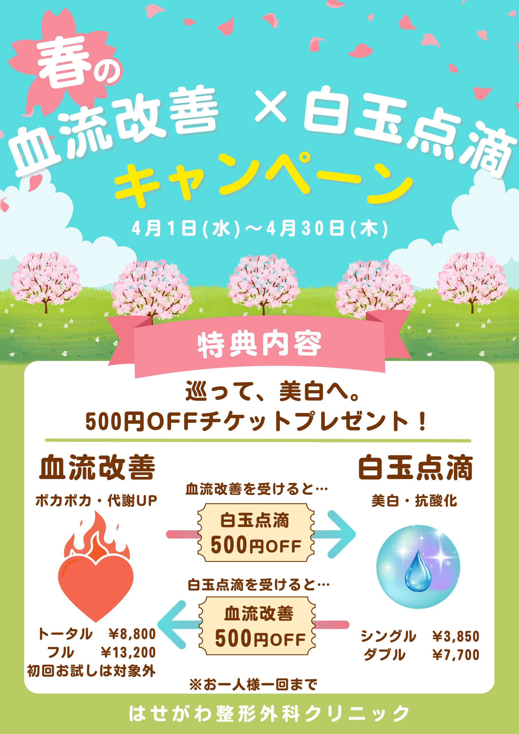 白玉点滴のご案内